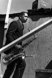 John Coltrane Newport Jazz Festival 1960 ©William Claxton